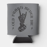 Old Punks Never Die Skeleton Rock On Gothic