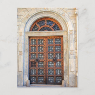 Old Quarter Barcelona Door  -  Postcard