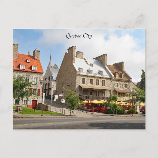 Old Quebec City, Photography Postcard (Front)