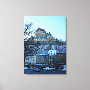 Old Quebec City, Quebec, Canada Canvas Print