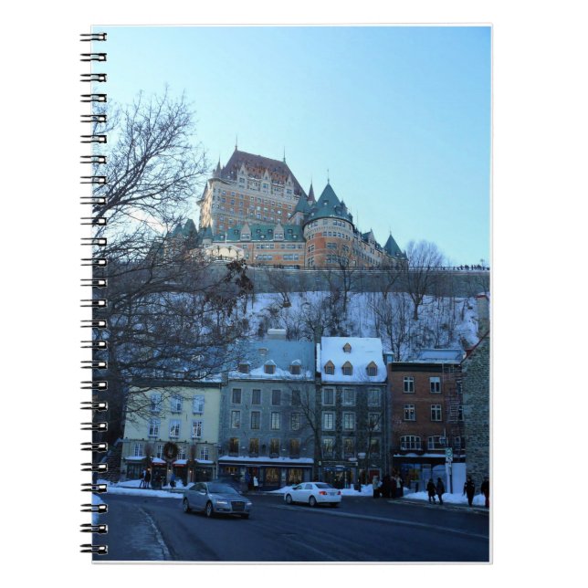 Old Quebec City, Quebec, Canada Notebook (Front)