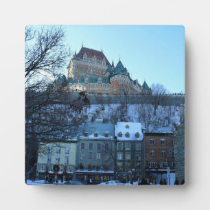 Old Quebec City, Quebec, Canada Plaque