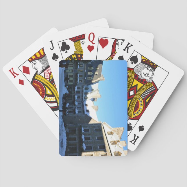 Old Quebec City, Quebec, Canada Playing Cards (Back)