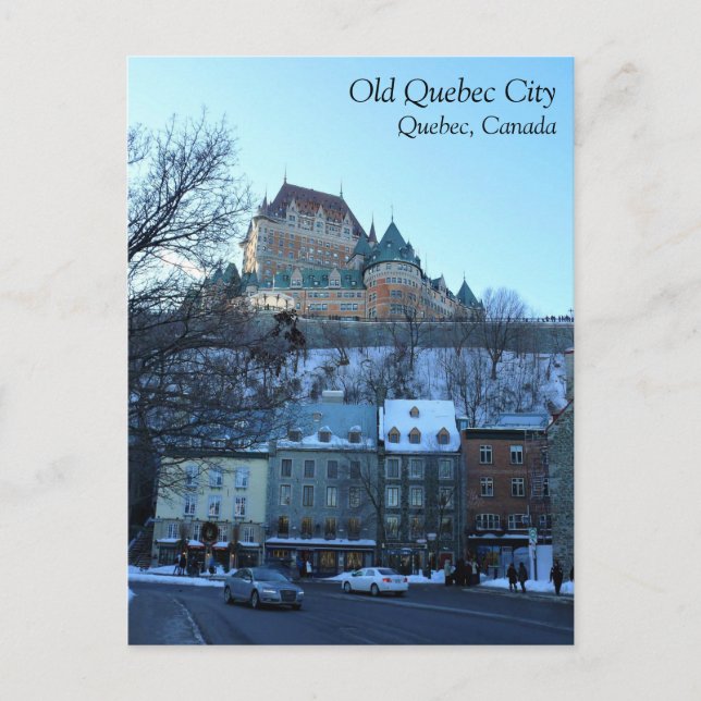 Old Quebec City, Quebec, Canada Postcard (Front)