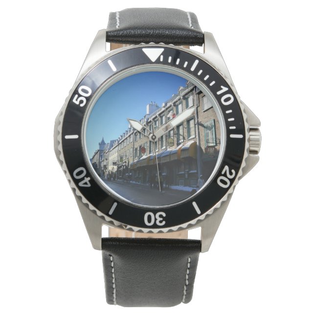 Old Quebec City, Quebec, Canada Watch (Front)