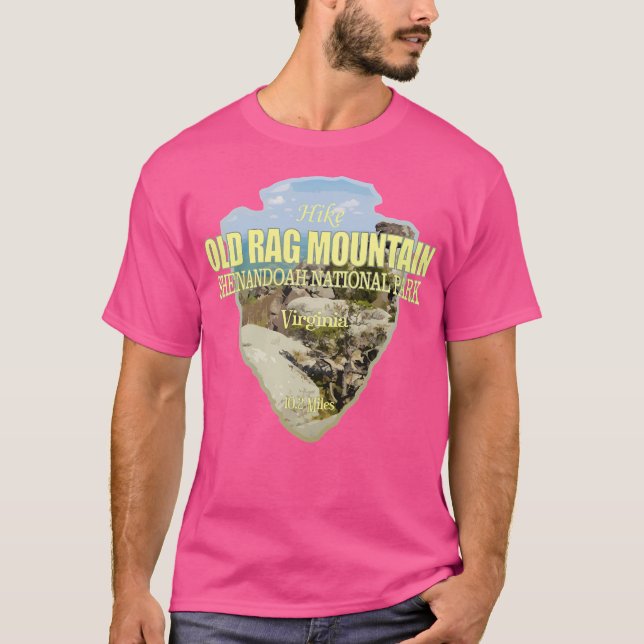 Old Rag Mountain (Arrowhead) T-Shirt (Front)