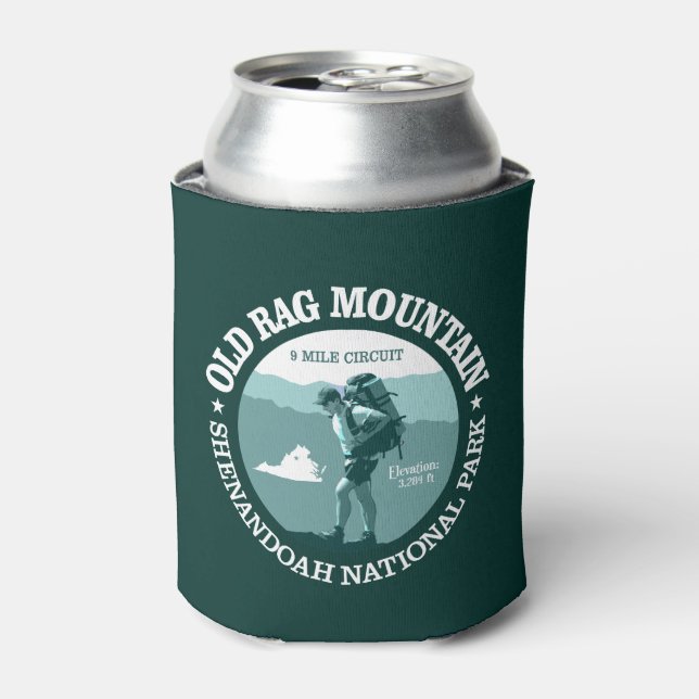 Old Rag Mountain (rd) Can Cooler (Can Front)