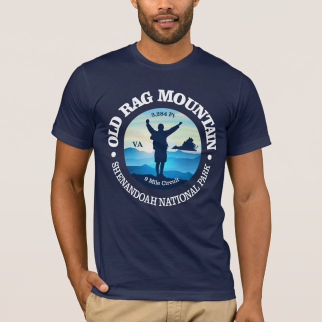 Old Rag Mountain (V) T-Shirt (Front)