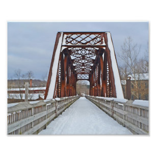 Old Railroad Bridge Photo Print
