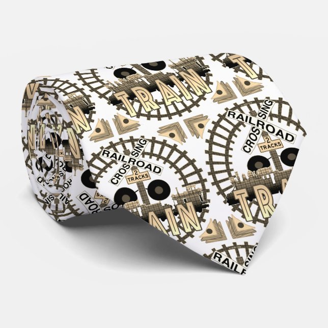 Old Railroad Train  Tie (Rolled)