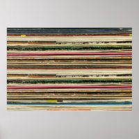 Old record carton covers stacked in pilerecord, vi