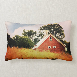 Old Red Barn Lumbar Cushion