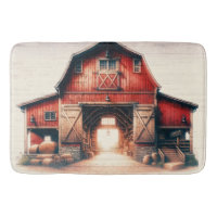 Old Red Barn Rustic Country 