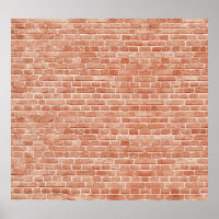 Old red brick wall texture.