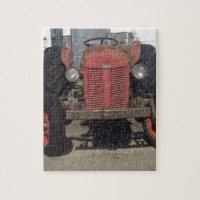 Old Red Tractor