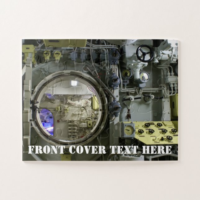 old retro submarine jigsaw puzzle (Horizontal)