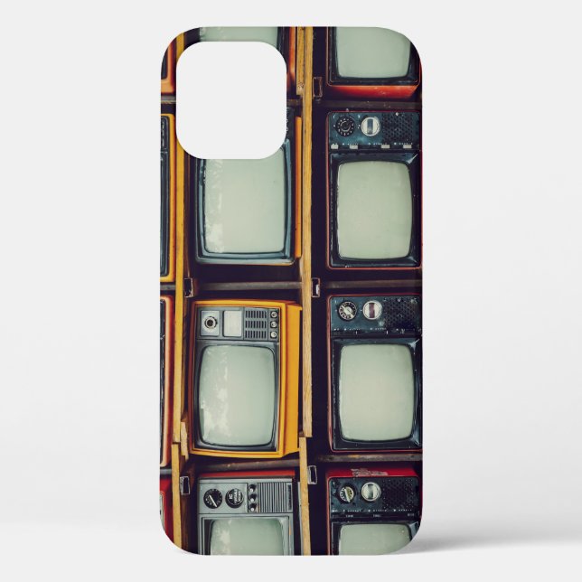 Old Retro Television Blank Screen Case-Mate iPhone Case (Back)