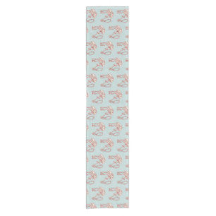 Old Rock climbing cam funny Short Table Runner