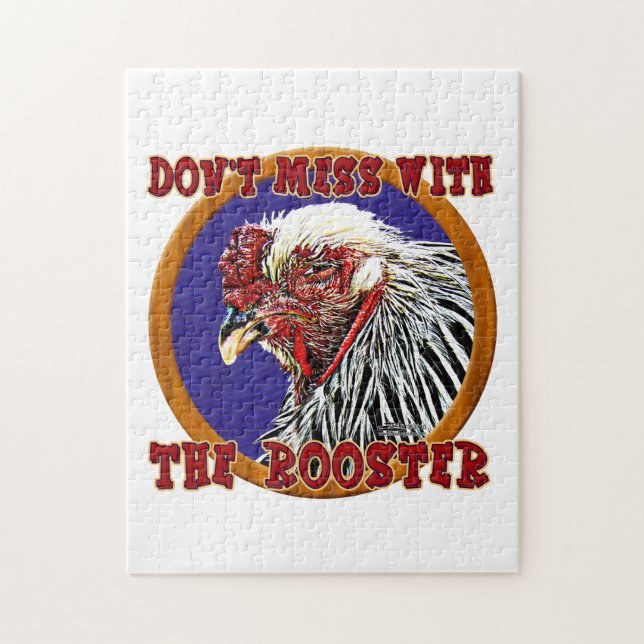 Old Rooster Jigsaw Puzzle (Vertical)