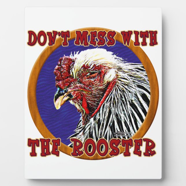 Old Rooster Plaque (Front)