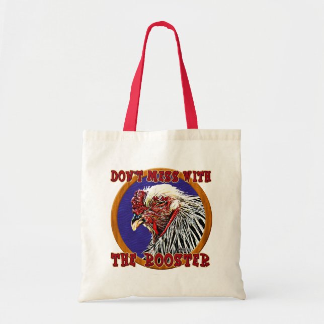Old Rooster Tote Bag (Front)