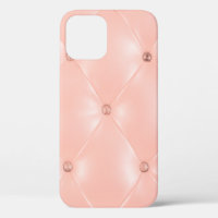 Old rose, pink, Background and texture with Leathe