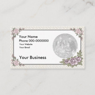 Old Roses Template Business Card