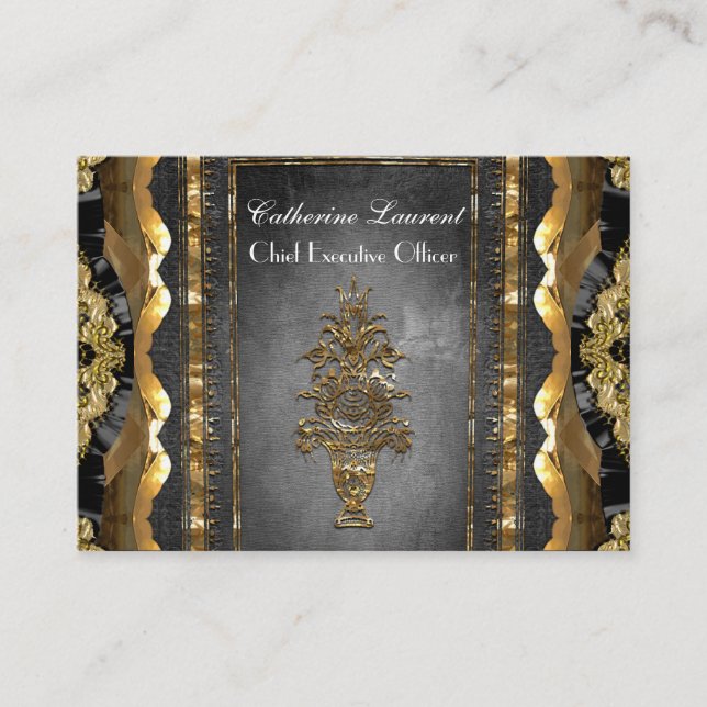 Old Rugbey Victorian Business Card (Front)