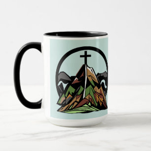 Old Rugged Christian Cross Mug