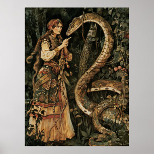 Old Russian Art by Viktor Vasnetsov Slavic God Pos Poster