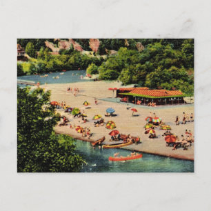 Old Russian River Beach Postcard