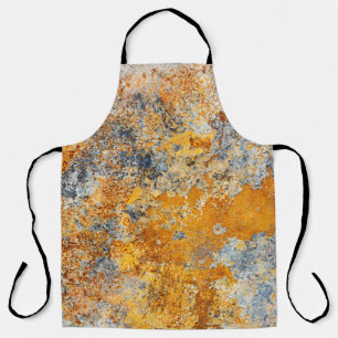 Old rust texture, grunge metallic background. apron