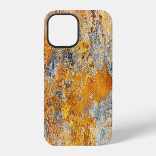 Old rust texture, grunge metallic background. iPhone 12 case