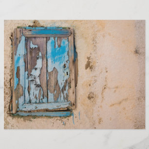 Old rustic wall flyer