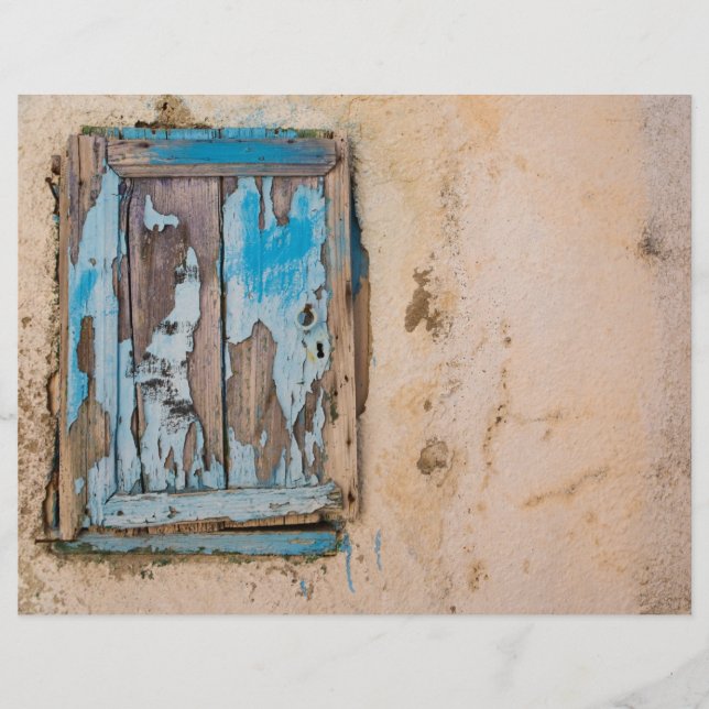 Old rustic wall flyer (Front)