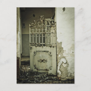 Old rusty door in Mayen, Germany Postcard