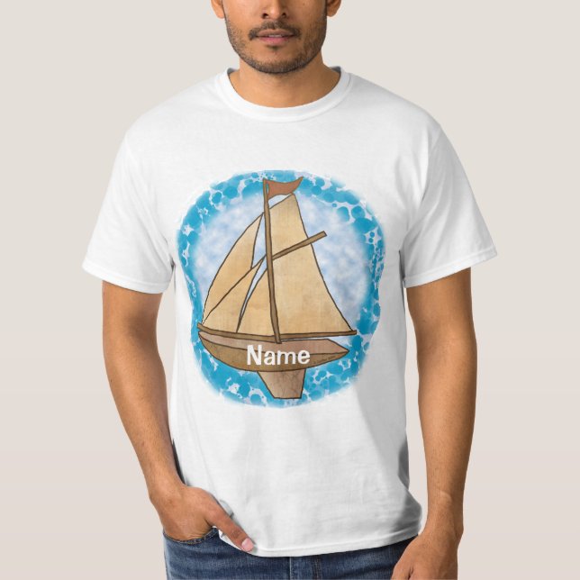 Old Sailboat  t-shirt (Front)