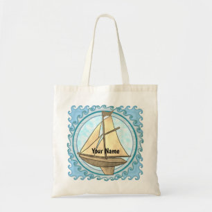 Old Sailboat Tote Bag