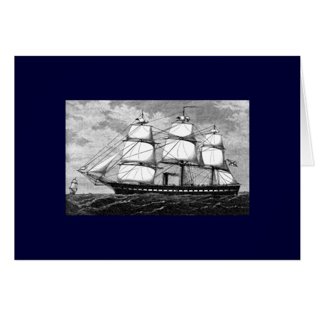 Old Sailing Ship (Front Horizontal)