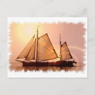 Old Sailing Ships Postcard