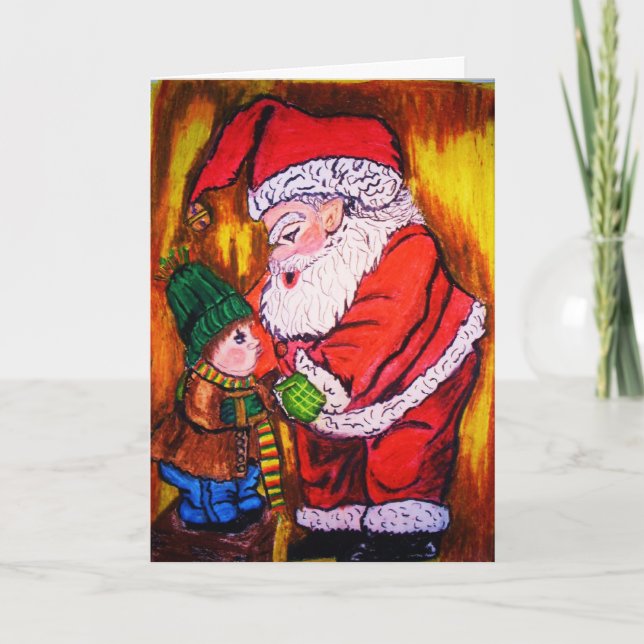 OLD SAINT NICK christmas card (Front)