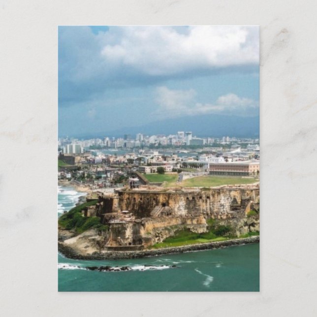 Old San Juan Postcard (Front)