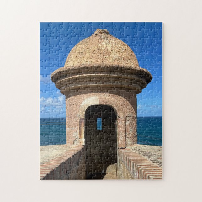 Old San Juan Puerto Rico Fort El Morro Photo Jigsaw Puzzle (Vertical)