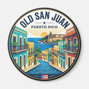 Old San Juan Puerto Rico Magnet