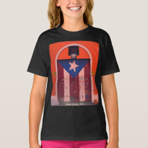Old San Juan, Puerto Rico Pride  T-Shirt