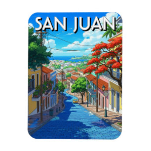 Old San Juan Puerto Rico Travel Magnet