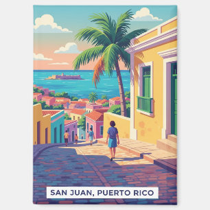 Old San Juan Puerto Rico Travel Magnet