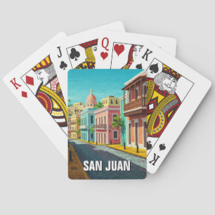 Old San Juan Puerto Rico Travel Playing Cards