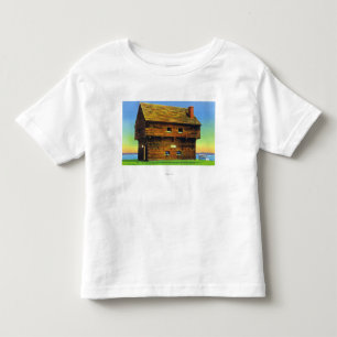 Old Saratoga Battlefield Blockhouse Exterior Toddler T-Shirt