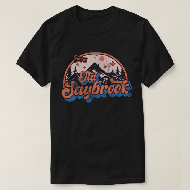 Old Saybrook, Connecticut T-Shirt (Design Front)